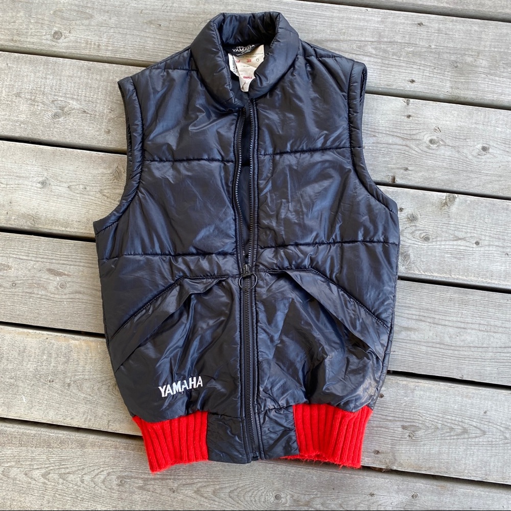 Vintage Yamaha Puffer Ski Vest